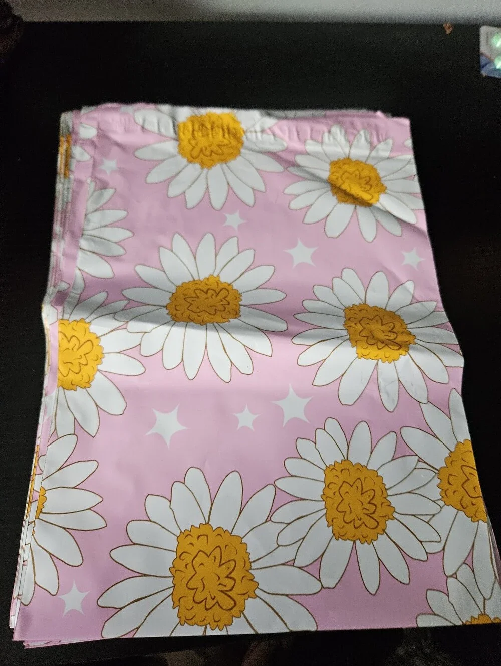 Pink Daisy Polymailer Packages